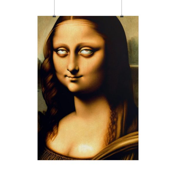 101894-311.jpg Mona Lisa With a Humorous Twist Poster