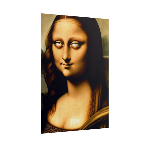 101894-312.jpg Mona Lisa With a Humorous Twist Poster