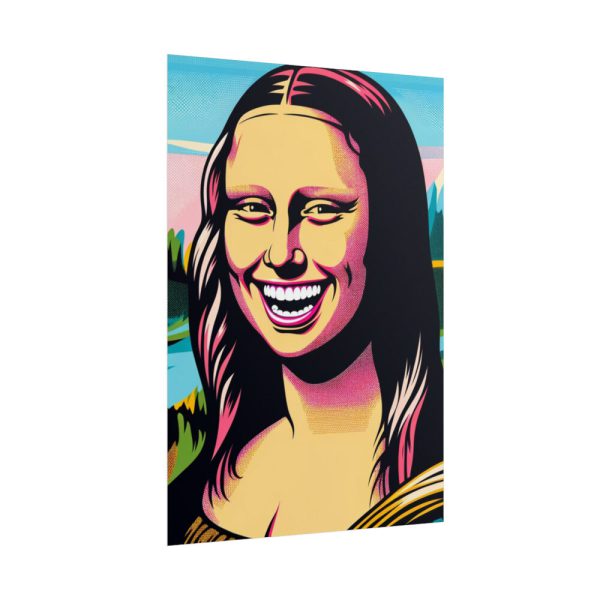 101894-327.jpg Mona Lisa in a Pop Art Style Poster