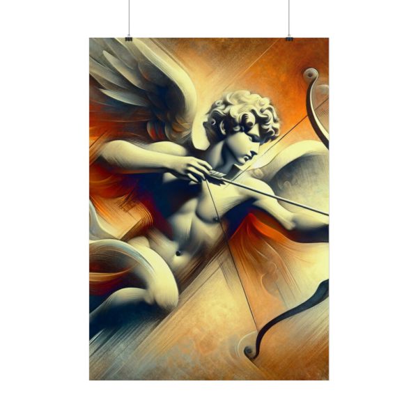 Cupid With His Bow and Arrow Poster