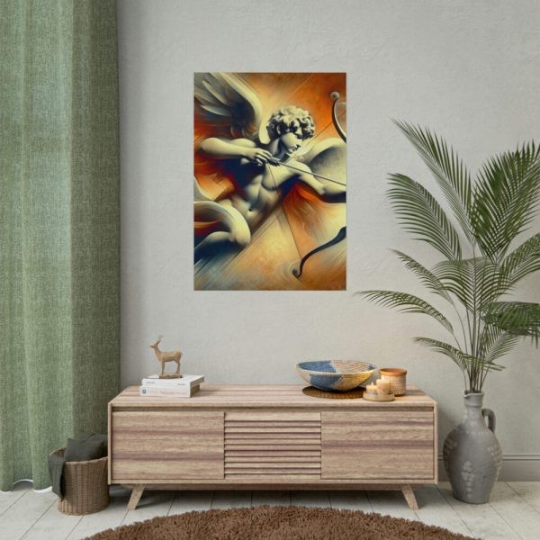 Cupid With His Bow and Arrow Poster