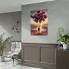 Man With Heart-Shaped Balloon Adventure Poster