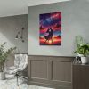 Romantic Silhouettes of a Couple Poster
