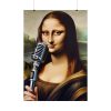 101894-456.jpg Mona Lisa Reimagined as a Singer Poster