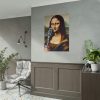 101894-459.jpg Mona Lisa Reimagined as a Singer Poster