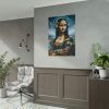 101894-464.jpg Mona Lisa Reimagined in a Futuristic Setting Poster