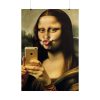 101894-471.jpg Mona Lisa Making a Duckface Poster