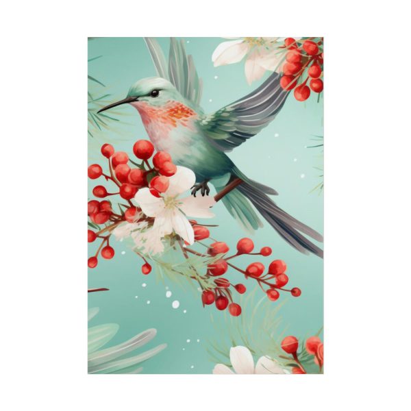 101894-480.jpg Seamless Hummingbird Holiday Poster