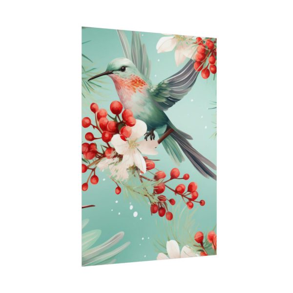 101894-482.jpg Seamless Hummingbird Holiday Poster