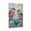 Coffee Tea Birds Poster