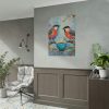 Coffee Tea Birds Poster
