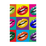 Mouth Lips Pop Art Poster - Image 11