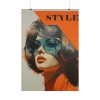 101894-91.jpg Woman Retro Style Advertisement Poster