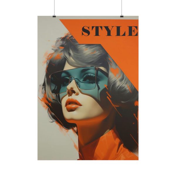 101894-91.jpg Woman Retro Style Advertisement Poster