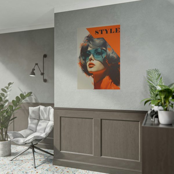 101894-94.jpg Woman Retro Style Advertisement Poster