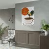 101894-99.jpg Coffee Cup Rooster Retro Poster