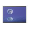 88289-111.jpg Moon Water Lake Reflection Framed Canvas