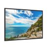 Positano Italy Sea Mediterranean Framed Canvas