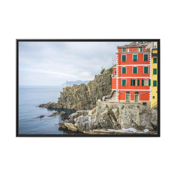 88289-141.jpg Italy Cinque Terre Mediterranean Framed Poster