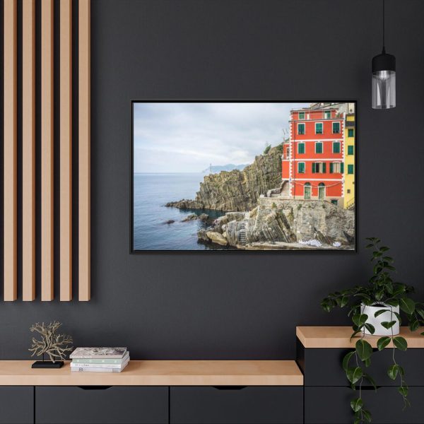 88289-144.jpg Italy Cinque Terre Mediterranean Framed Poster