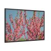 88289-160.jpg Peach Blossoms Flowering Tree Framed Canvas