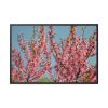 88289-161.jpg Peach Blossoms Flowering Tree Framed Canvas