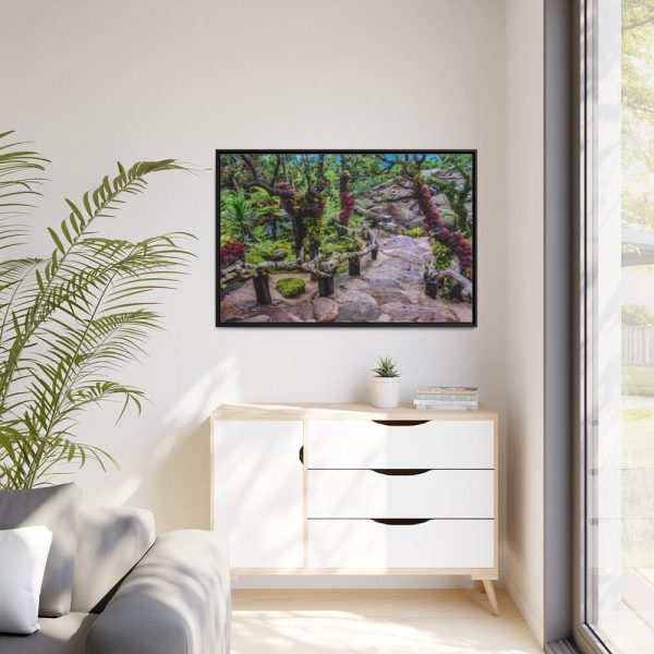 88289-168.jpg Botanical Garden Trees Framed Canvas