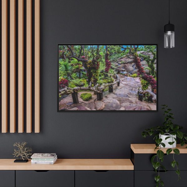 88289-169.jpg Botanical Garden Trees Framed Canvas