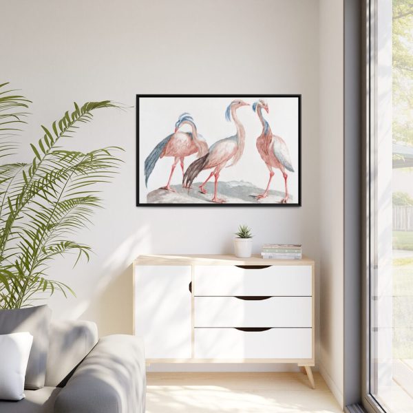 88289-178.jpg Miss Crane Birds by Johan Teyler Framed Canvas