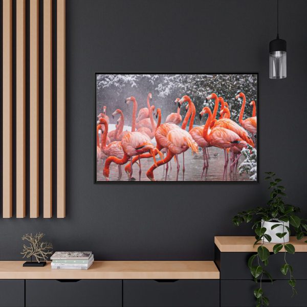 88289-184.jpg American Flamingo by Mehgan Murphy Framed Canvas