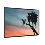 Hummingbird Framed Canvas