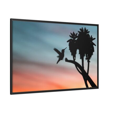Hummingbird Framed Canvas