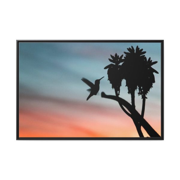 Hummingbird Framed Canvas