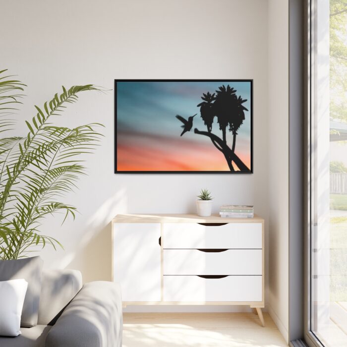 Hummingbird Framed Canvas - Image 4