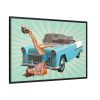 88289-205.jpg Retro Vintage Car Framed Canvas