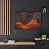 88289-224.jpg Flamingos Swarm Birds Nature Framed Canvas
