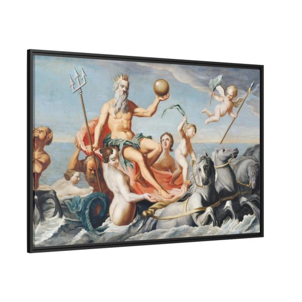 88289-255.jpg The Return of Neptune by John Singleton Copley Framed Canvas