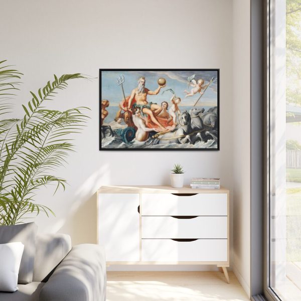 88289-258.jpg The Return of Neptune by John Singleton Copley Framed Canvas