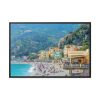 88289-26.jpg A Beach of Cinque Terre Framed Canvas