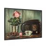 88289-280.jpg Vintage Retro Radio Framed Canvas