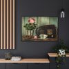 88289-284.jpg Vintage Retro Radio Framed Canvas