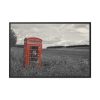 88289-296.jpg Red Telephone Booth Framed Canvas