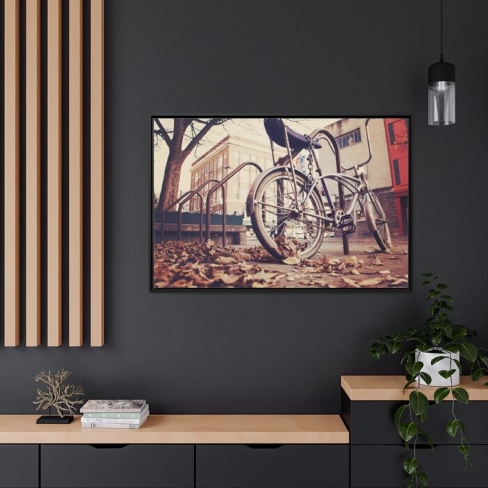 Bicycle Bike Old Vintage Framed Canvas - Image 5