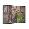 88289-310.jpg Flowers on Bicycle Framed Canvas