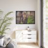 88289-313.jpg Flowers on Bicycle Framed Canvas