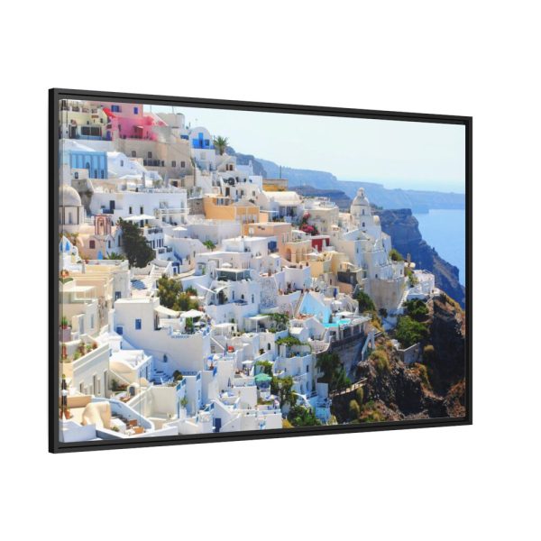 Scenery of Island Framed Canvas