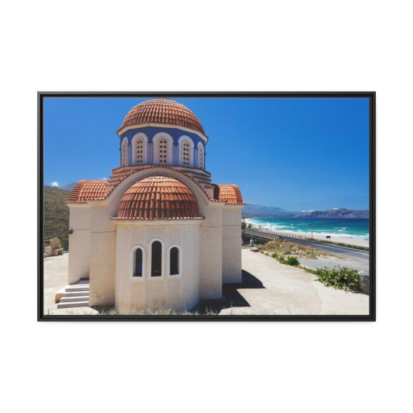 88289-346.jpg Orthodox Greece Church Framed Canvas