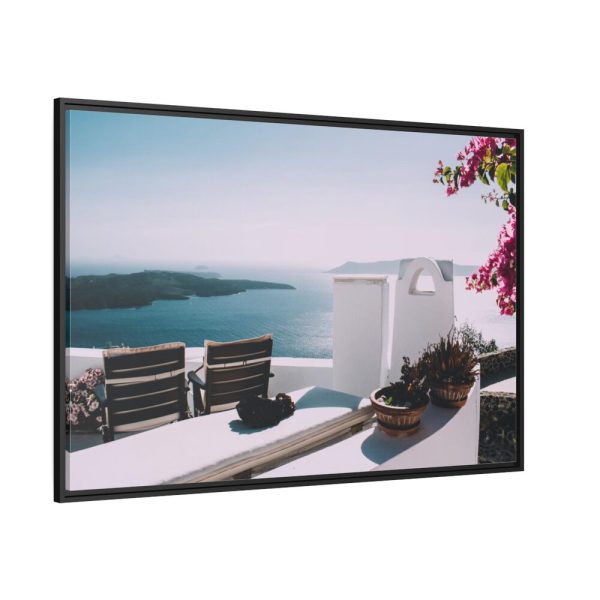 88289-355.jpg Sea Vacation Greece Framed Canvas