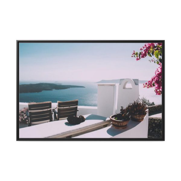 88289-356.jpg Sea Vacation Greece Framed Canvas