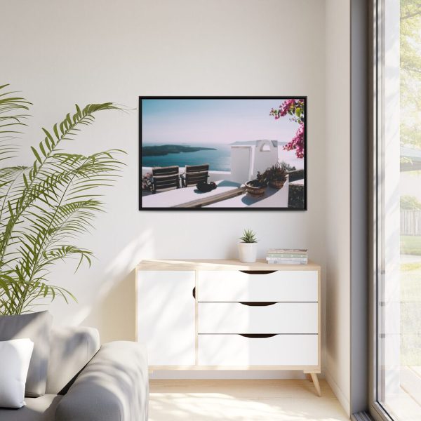 88289-358.jpg Sea Vacation Greece Framed Canvas